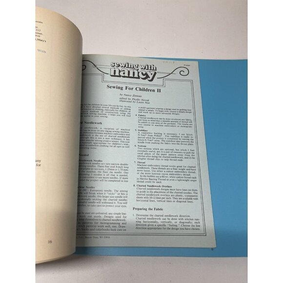 Sewing With Nancy Series In Binder Hard To Find - Picture 8 of 16